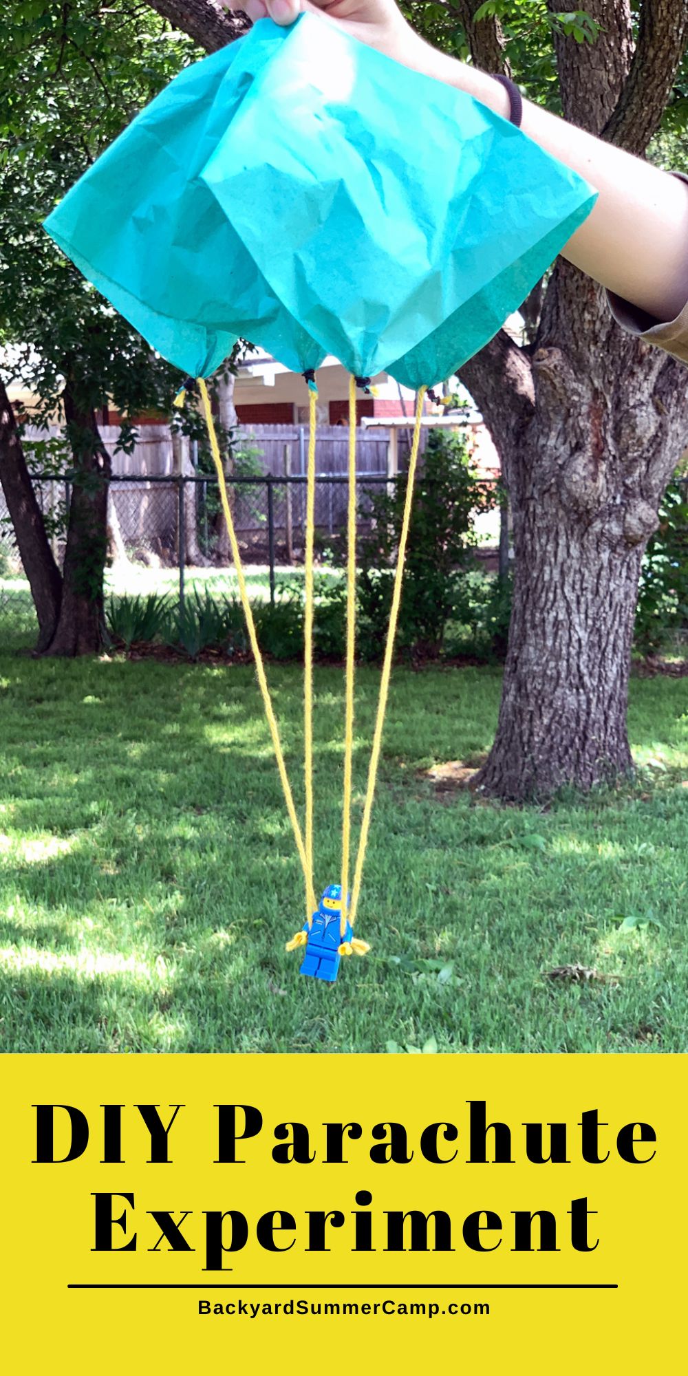 How To Make A Parachute At School at Jacob Hunt blog