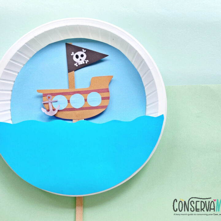paper plate pirate