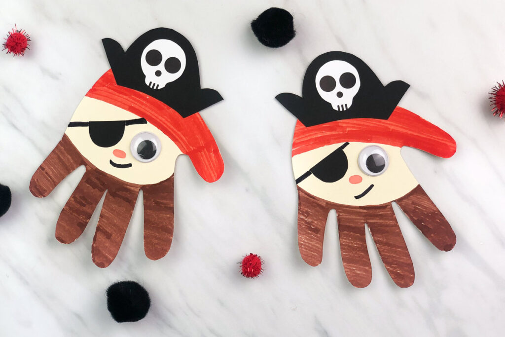 23 Easy Pirate Crafts for Kids - Backyard Summer Camp