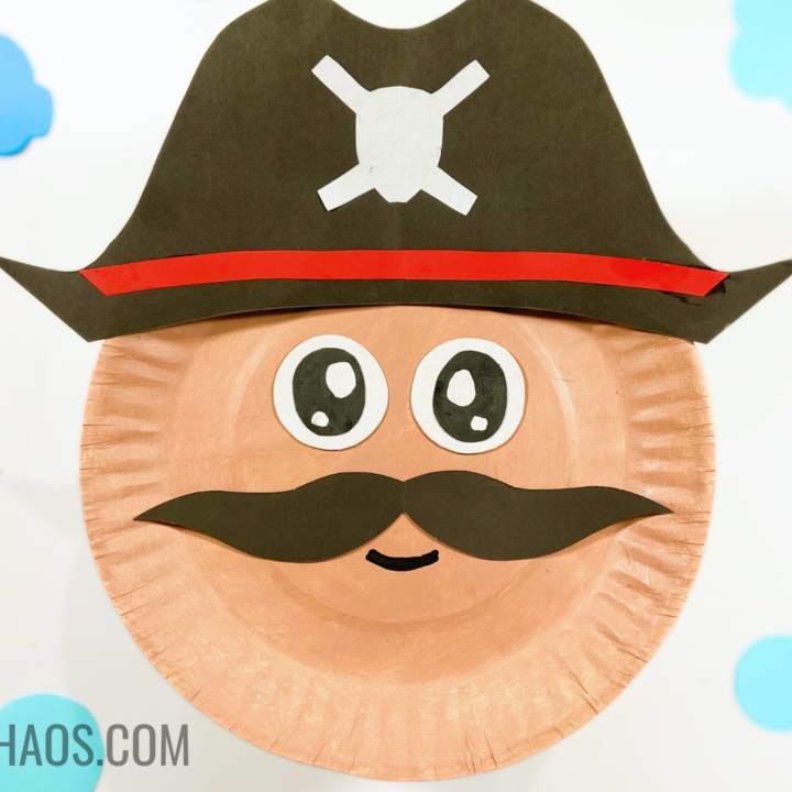 pirate paper plate