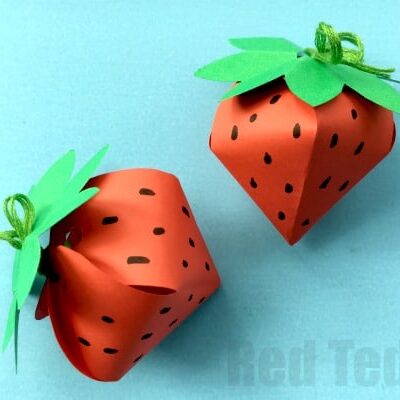 Kids Can’t Resist These 23 Easy-To-Make, Vibrant Red Crafts!