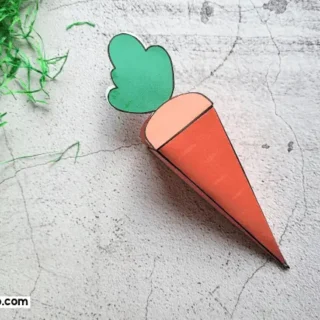 Image for Carrot 3D Paper Craft