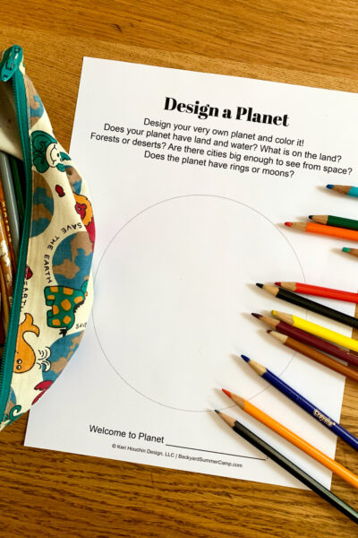 15 Outer Space Printables for Kids - Backyard Summer Camp