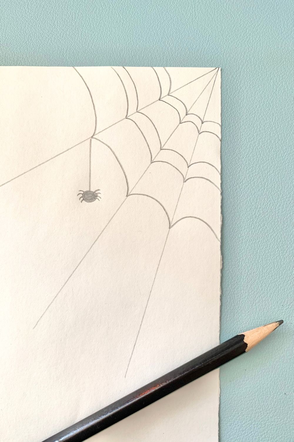 How to Draw a Spider Web - Backyard Summer Camp