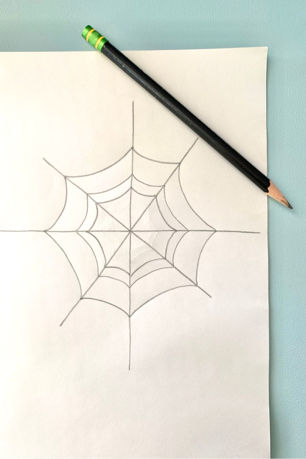 How to Draw a Spider Web - Backyard Summer Camp
