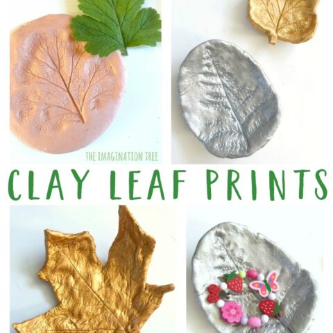 Image for Clay Leaf Print Art
