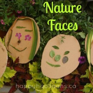 Image for Nature Faces Self-Portrait Art